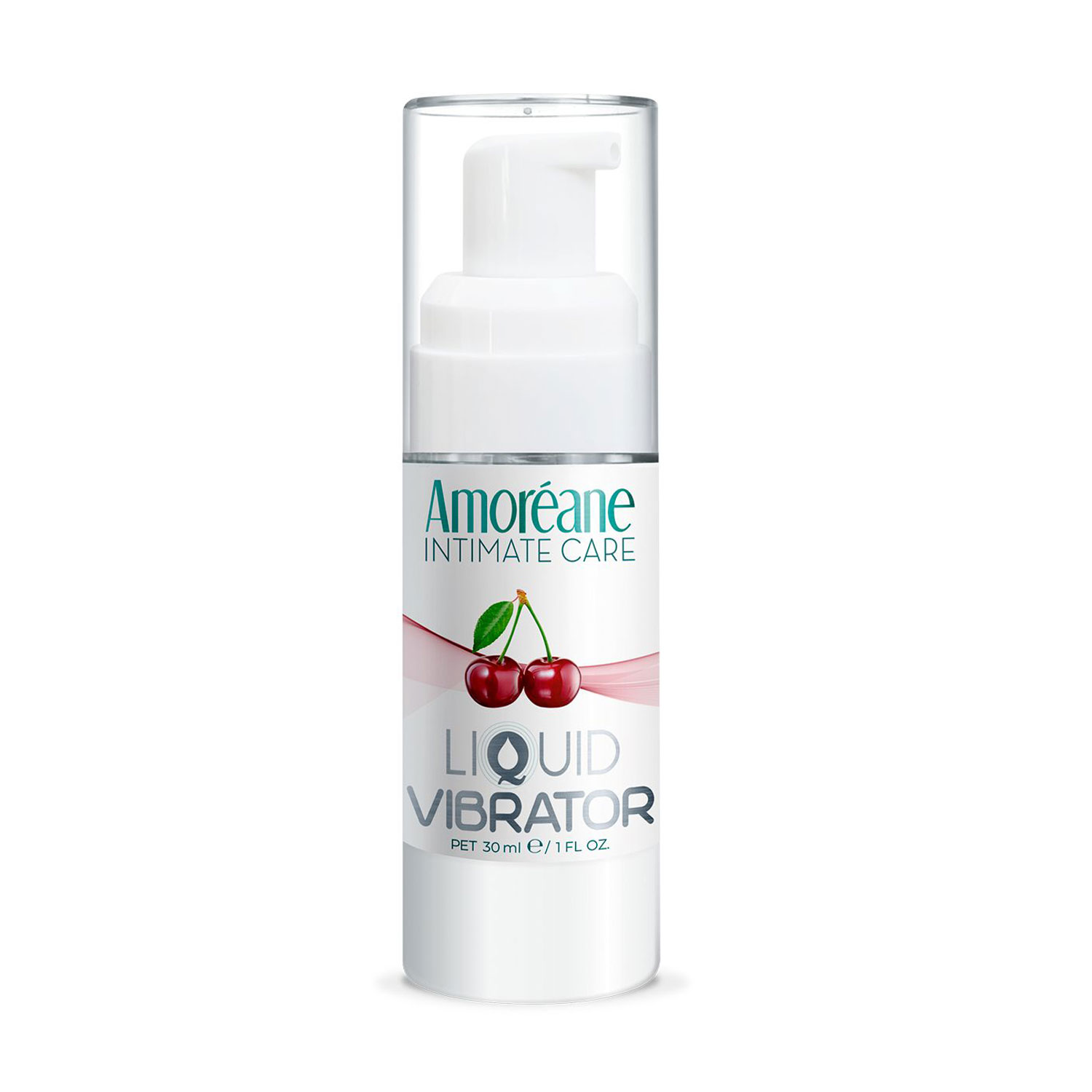 Рідкий вібратор Amoreane Liquid Vibrator Cherry, 30 мл
